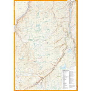 Carte de randonnée Kevo Paistunturit 1:25.000/1:50.000