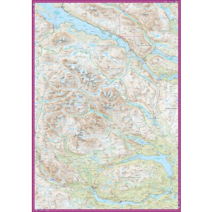 Calazo Sarek & Padjelanta 1:100 000