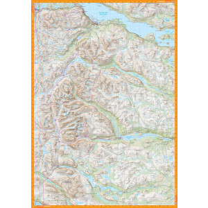 Carte Calazo Kebnekaisefjällen & Narvik 1:100 000