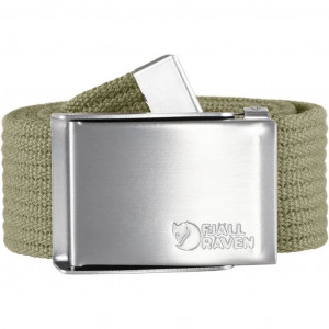 Ceinture avec boucle en métal Fjällräven Canvas Belt - Light Kaki