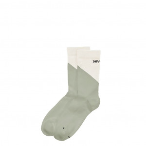 Chaussettes mi hautes laine mérinos Devold Endurance Merino Sock - Vert Olive/Fog