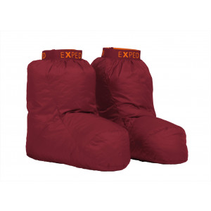 Exped Down Sock Bordeaux 