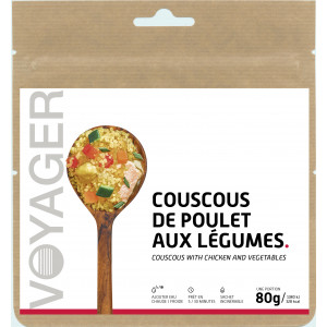 Couscous de poulet aux légumes - Voyager
