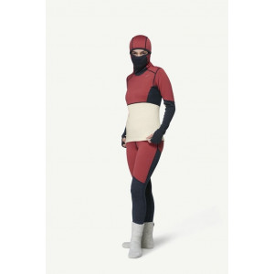 Sous-vêtement chaud Devold Expedition Arctic Pro Hoodie Woman - Marsala