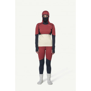Sous-vêtement chaud Devold Expedition Arctic Pro Hoodie Woman - Marsala