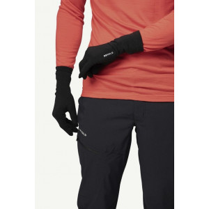 Gants fins et doux ultralégers Devold Innerlinner Merino - Black
