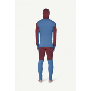 Sous-vêtement manches longues en laine mérinos Devold Tuvegga Merino Hoodie Man - Cayenne
