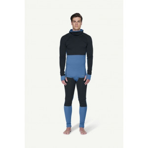 Sous-vêtement manches longues en laine mérinos Devold Tuvegga Merino Hoodie Man - Cayenne