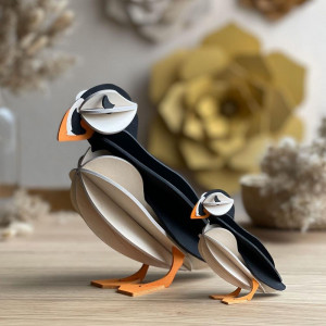 Macareux moine en bois Lovi Puffin