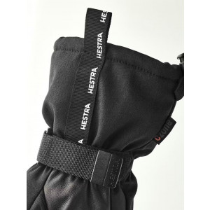 Gants 3 doigts chauds et imperméables Hestra CZone Mountain 3-Fingers-Noir