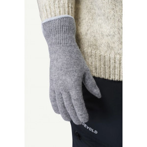 Gants chauds 100% pure laine vierge Devold Wool Glove - Grey Melange