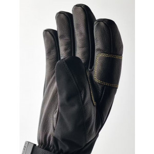 Gants chauds, imperméables et résistants Hestra Army Leather Gore-Tex Gloves-Noir