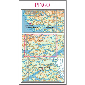 N° 9 - Pingu – Groenland Ouest – Carte de randonnée - 1 :100 000