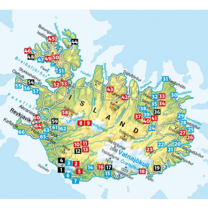 Guide de randonnée Islande - Rother