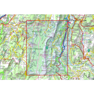 IGN Top25 3236 OT Villard de Lans, Mont Aiguille, PNR du Vercors