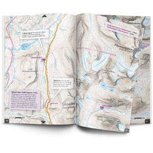 Cartes de randonnée Friluftsatlas Kungsleden 1:50.000 - Calazo