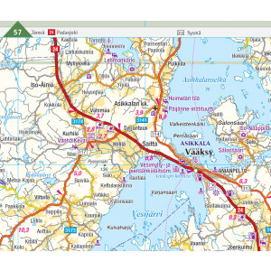 Atlas Routier Finlande - GT Tiekartasto Suomi
