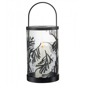 Teemu Järvi – Lanterne à bougie verre/métal Conifer 37 cm