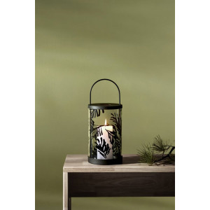 Teemu Järvi – Lanterne à bougie verre/métal Conifer 37 cm