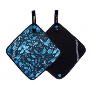 Serviette Lavable Kula Cloth Sapphire Feather