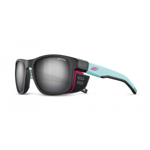 Julbo Shield M Translucide mat - Noir / Bleu Clair / Rose // Translucent mat - Black / Light blue / Pink