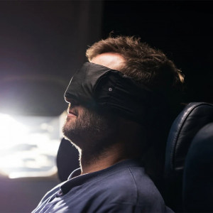 Masque occultant Matador Blackout Eyemask + Earplugs Kit - Noir