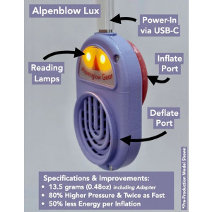 Alpenglow Gear Alpenblow Lux Micro Inflator