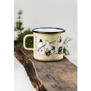 Mug émaillé Enamel mug 8dl Campers - Camping