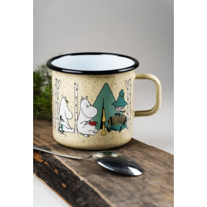 Mug émaillé Enamel mug 8dl Campers - Camping