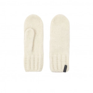 Moufles en pure laine vierge Devold Nansen Wool Mitten-Crème/Offwhite
