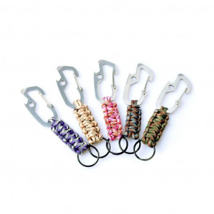 Munkees Multi-function Carabiner with Paracord