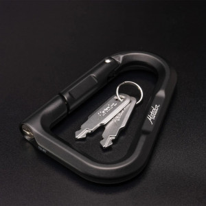Mousqueton en aluminium avec système de verrouillage Matador Betalock
