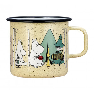 Mug émaillé Enamel mug 8dl Campers - Camping