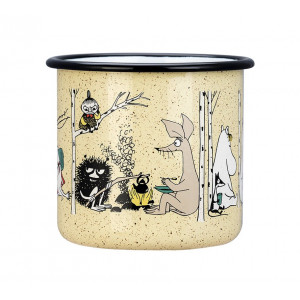 Mug émaillé Enamel mug 8dl Campers - Camping