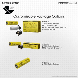 Nitecore 21700 Intelligent Battery System
