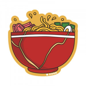 NoSo Patch Logo - Kintsugi Ramen