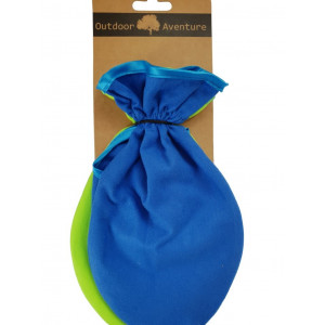Outdoor Aventure Gants de toilette microfibre