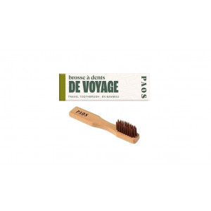 Paos brosse à dents de voyage en bois