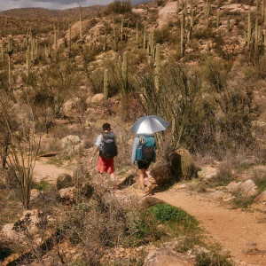 Gossamer Lightrek Hiking Umbrella
