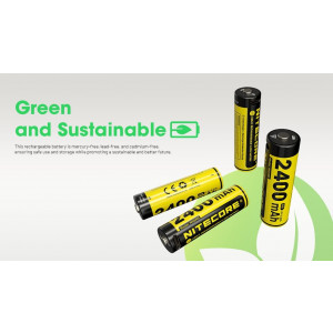 Nitecore Pack 4x Batteries NH2400