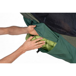 Hamac avec moustiquaire et emplacement matelasTicket To The Moon Pro Mat Hammok - Bleu Marine