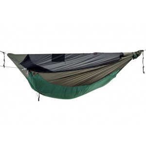 Hamac avec moustiquaire et emplacement matelasTicket To The Moon Pro Mat Hammok - Vert Forêt