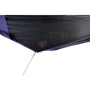 Hamac avec moustiquaire et emplacement matelasTicket To The Moon Pro Mat Hammok - Bleu Marine