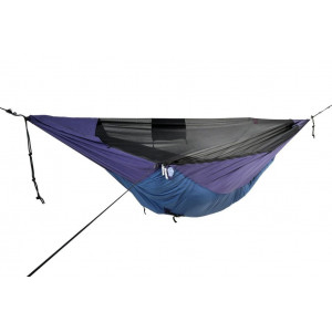 Hamac avec moustiquaire et emplacement matelasTicket To The Moon Pro Mat Hammok - Bleu Marine
