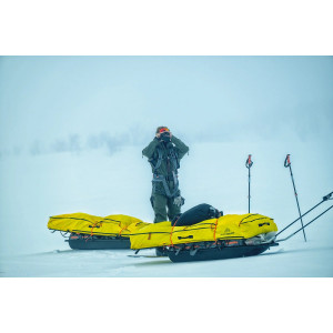 Pulka Fjellpulken Transport 155 + Bac de transport