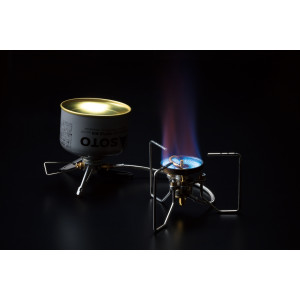 Réchaud multicombustible Soto StormBreaker : essence et gaz