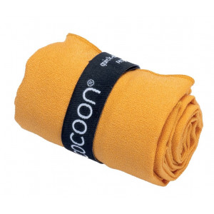 S-Serviette de voyage compacte et légère Cocoon Microfiber Towel Hyperlight - Jaune/Sunrise