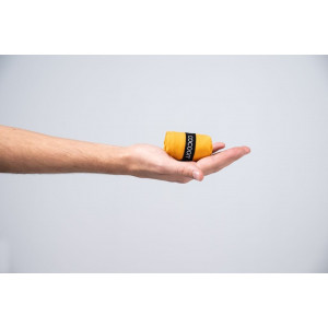 S-Serviette de voyage compacte et légère Cocoon Microfiber Towel Hyperlight - Jaune/Sunrise