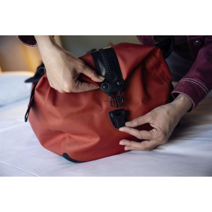 Sac de voyage léger, robuste et étanche Ortlieb Duffle Lite - Orange/Roiboos