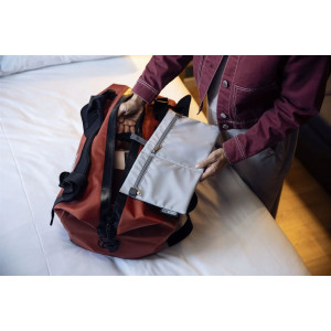 Sac de voyage léger, robuste et étanche Ortlieb Duffle Lite - Orange/Roiboos